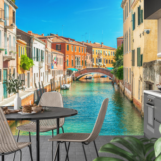 Papel pintado panorámico - Isla de Burano