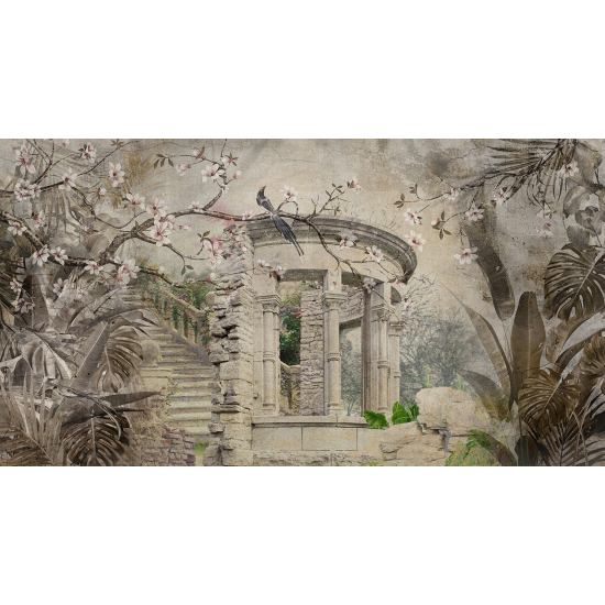Papel pintado panorámico - Jardín