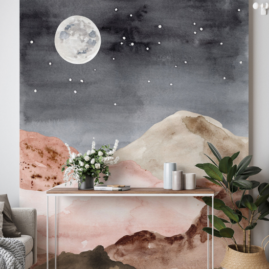 Papel pintado panorámico - La noche Boho