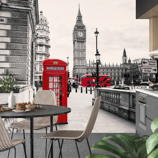 Papel pintado panorámico - Londres