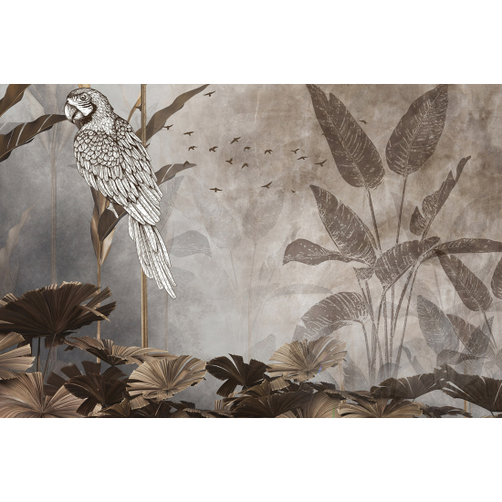 Papel pintado panorámico - Loro