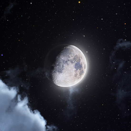 Papel pintado panorámico - Luna Llena