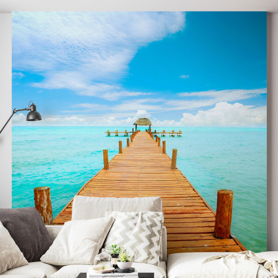 Papel pintado panorámico - Maldivas