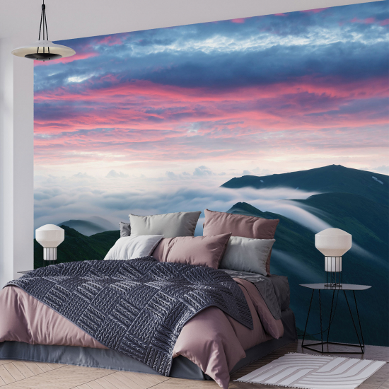 Papel pintado panorámico - Montañas