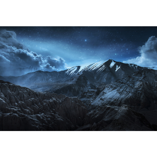Papel pintado panorámico - Montañas