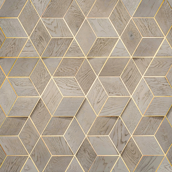 Papel pintado panorámico - Mosaico 3D