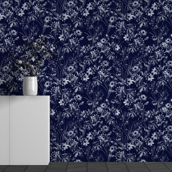 Papel pintado panorámico - Motivo Flores