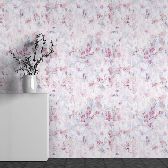 Papel pintado panorámico - Motivo Flores