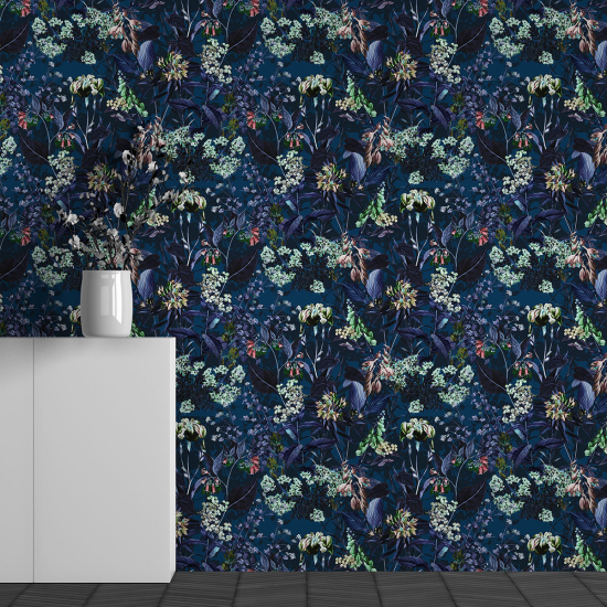 Papel pintado panorámico - Motivo Flores