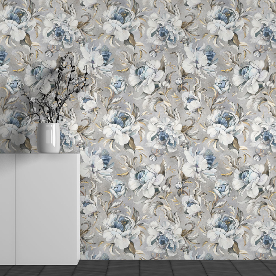 Papel pintado panorámico - Motivo Flores