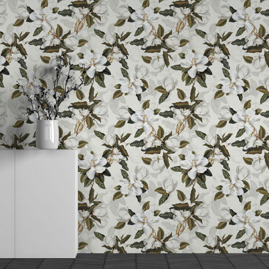 Papel pintado panorámico - Motivo Flores