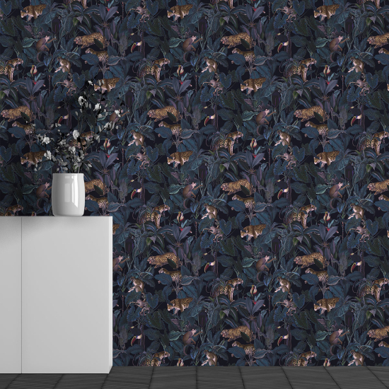 Papel pintado panorámico - Motivo Flores