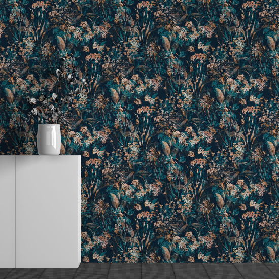 Papel pintado panorámico - Motivo Flores