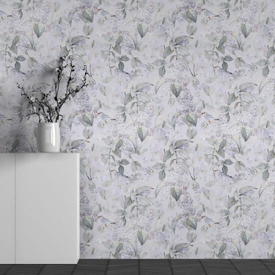 Papel pintado panorámico - Motivo Flores
