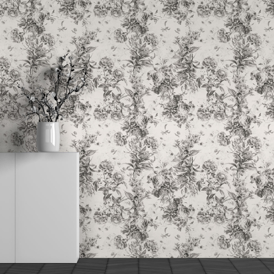 Papel pintado panorámico - Motivo Flores