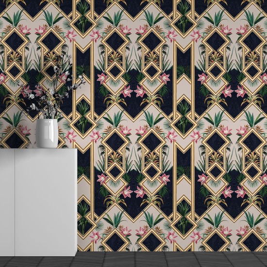 Papel pintado panorámico - Motivo Geométrico