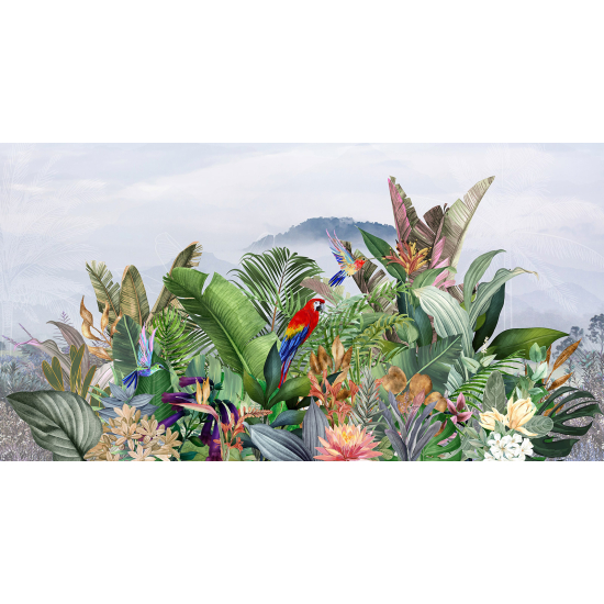 Papel pintado panorámico - Motivo Tropical