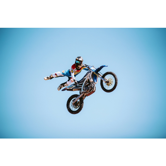 Papel pintado panorámico Motocross