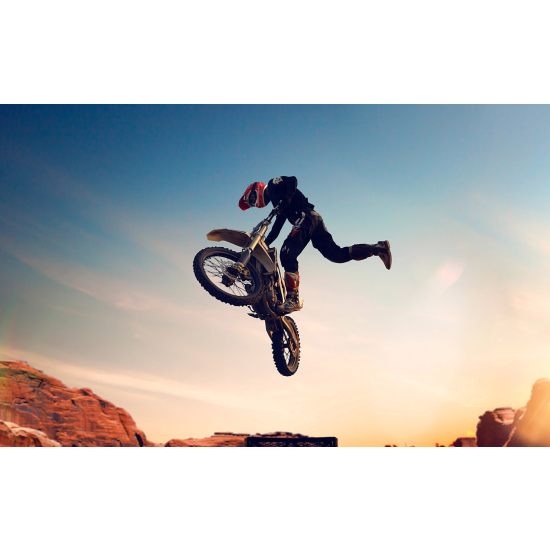 Papel pintado panorámico Motocross