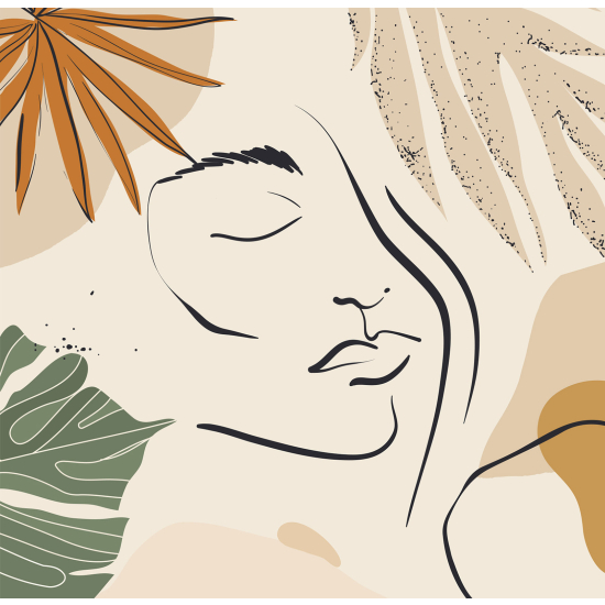 Papel pintado panorámico - Mujer Boho
