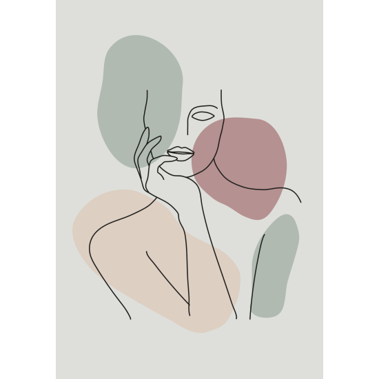 Papel pintado panorámico - Mujer Boho