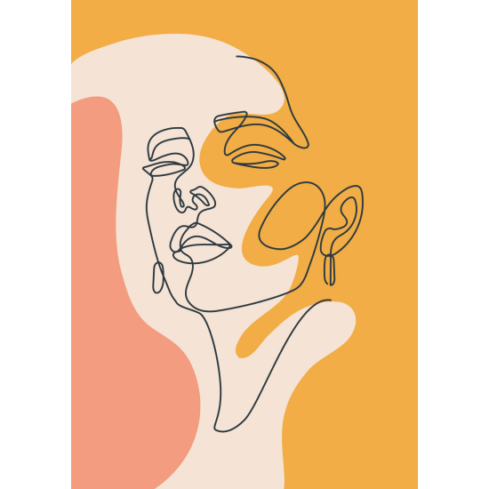 Papel pintado panorámico - Mujer Boho