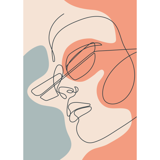 Papel pintado panorámico - Mujer Boho