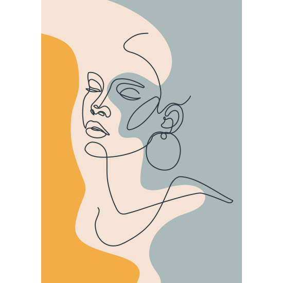 Papel pintado panorámico - Mujer Boho