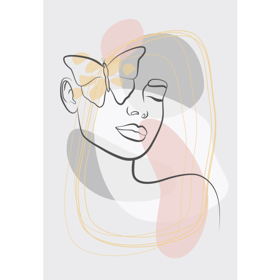 Papel pintado panorámico - Mujer Boho