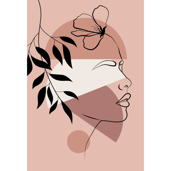 Papel pintado panorámico - Mujer Boho