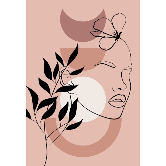 Papel pintado panorámico - Mujer Boho