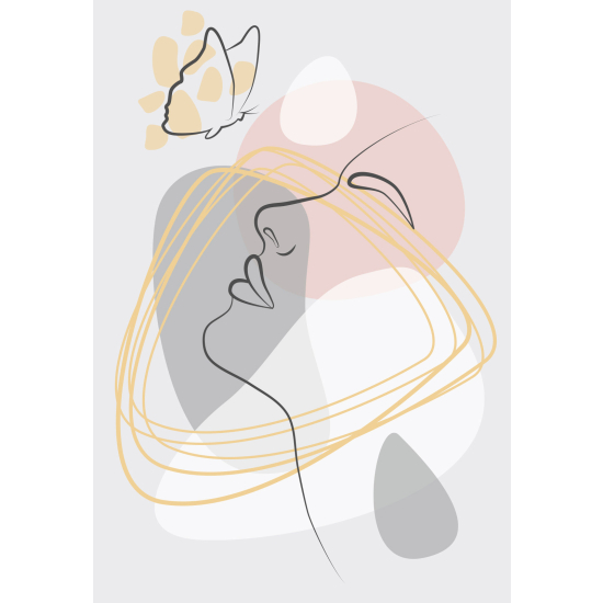 Papel pintado panorámico - Mujer Boho