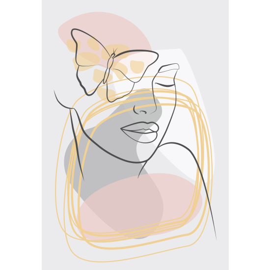 Papel pintado panorámico - Mujer Boho