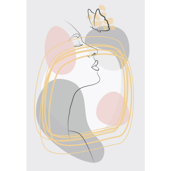 Papel pintado panorámico - Mujer Boho