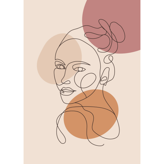 Papel pintado panorámico - Mujer Boho