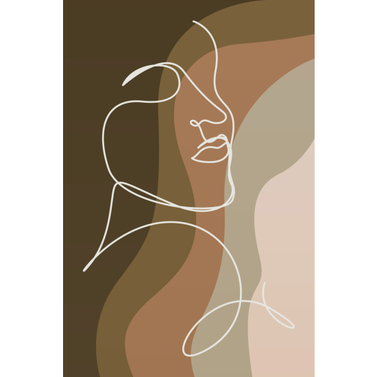 Papel pintado panorámico - Mujer Boho