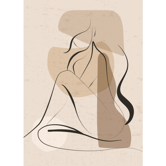 Papel pintado panorámico - Mujer Boho