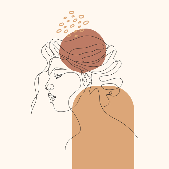Papel pintado panorámico - Mujer Boho