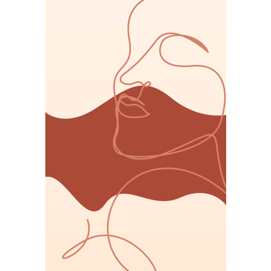 Papel pintado panorámico - Mujer Boho