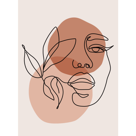 Papel pintado panorámico - Mujer Boho