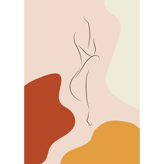 Papel pintado panorámico - Mujer Boho