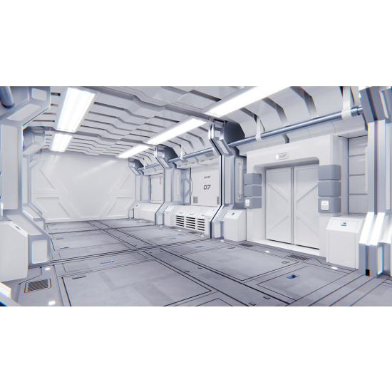 Papel pintado panorámico - Nave Interior