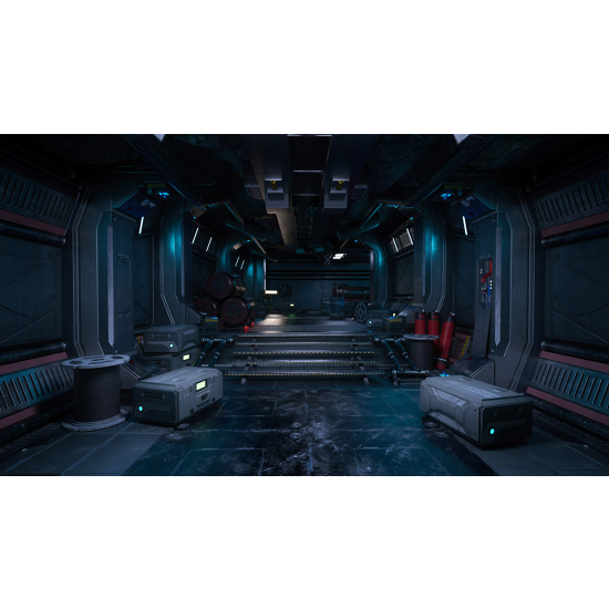 Papel pintado panorámico - Nave Interior