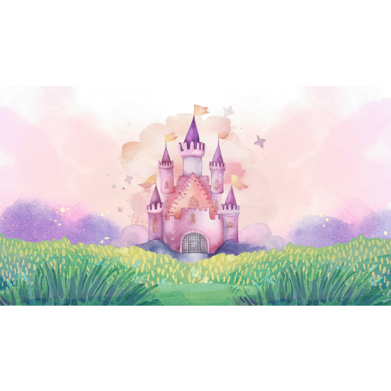 Papel pintado panorámico Niños - Castillo