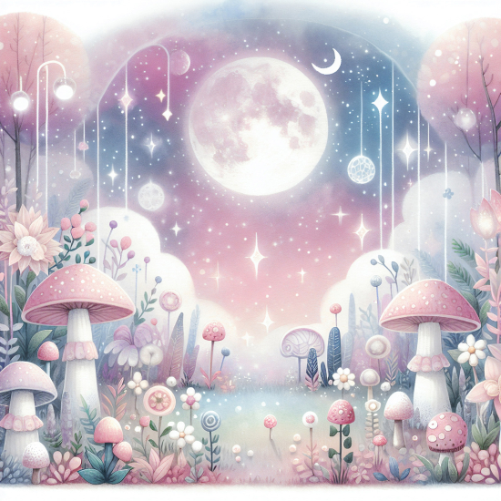 Papel pintado panorámico Niños - Mágico