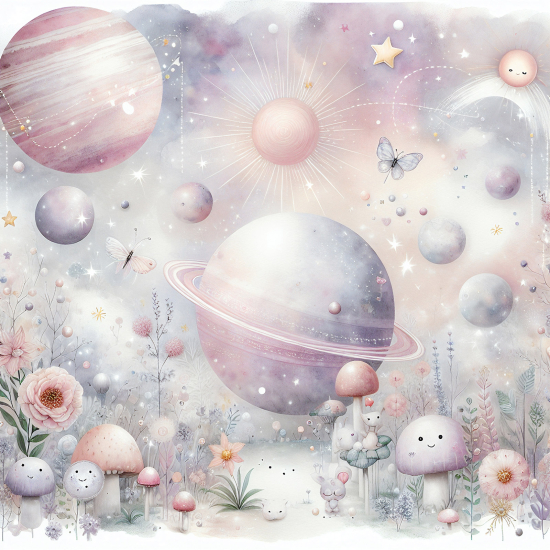 Papel pintado panorámico Niños - Mágico
