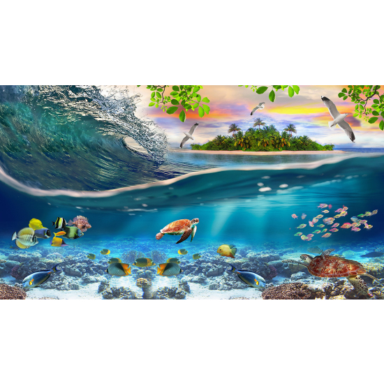 Papel pintado panorámico - Océano
