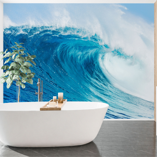 Papel pintado panorámico - Olas