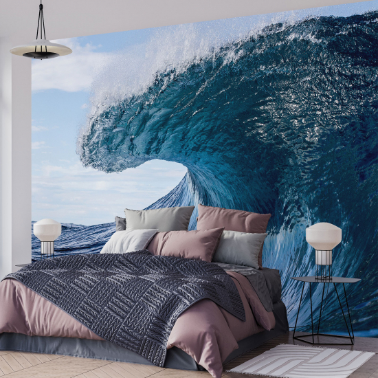 Papel pintado panorámico - Olas