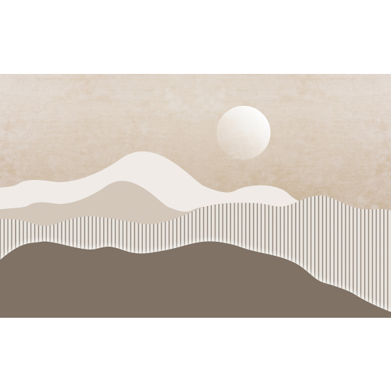 Papel pintado panorámico - Paisaje Boho